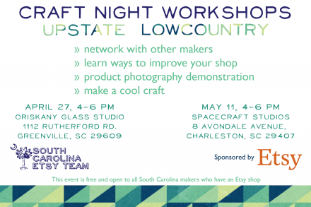 Craft Night Workshops Flyer
