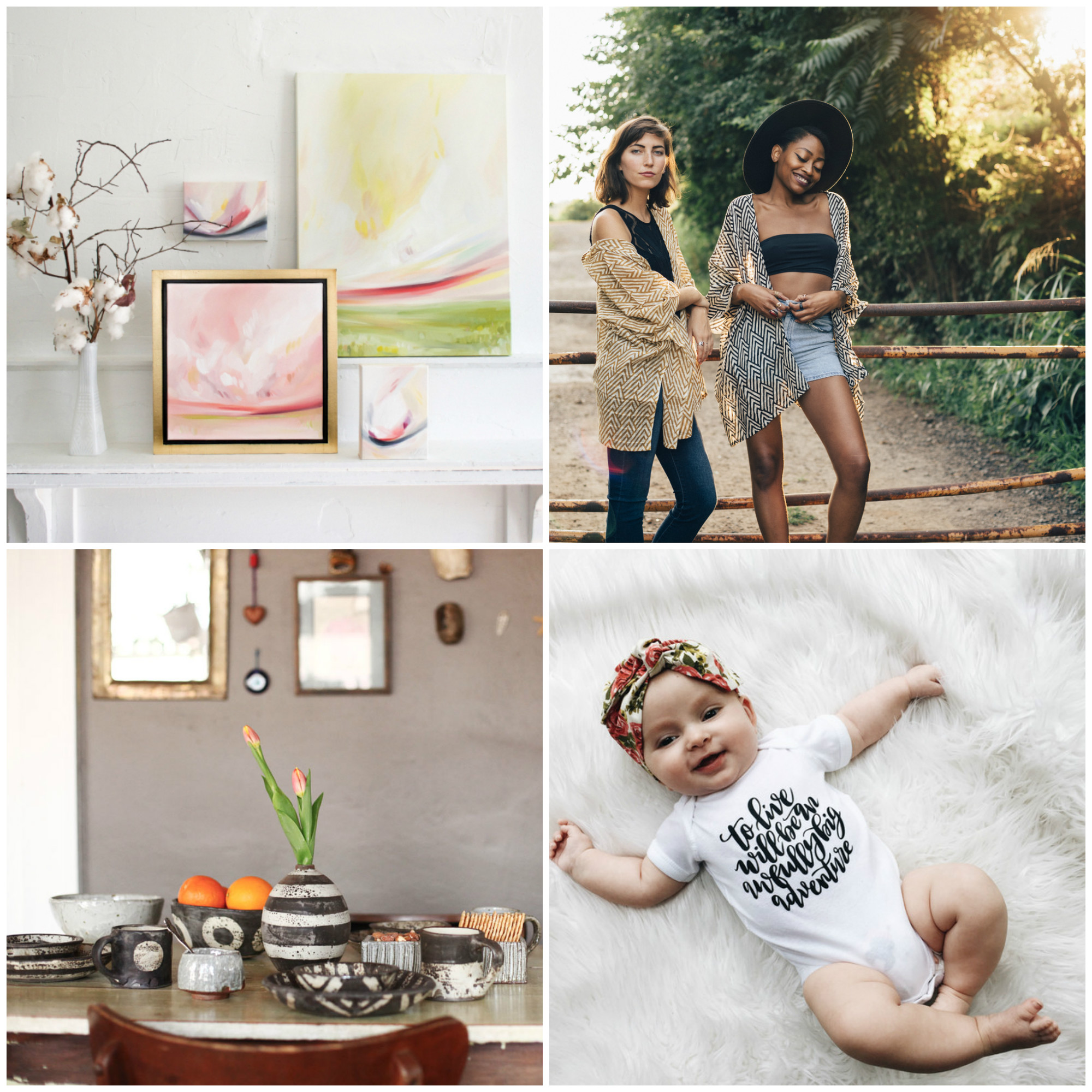   Emily Jeffords   /   Maelu Designs   /   Melissa Weiss Pottery   /   Jenny Highsmith   