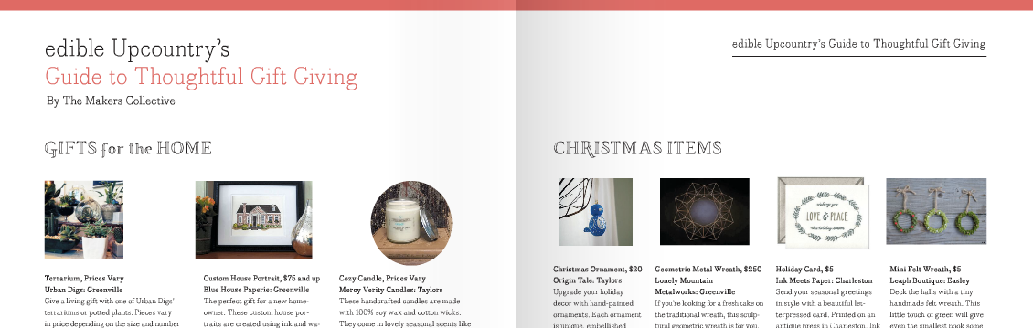  Our 2016 Gift Guide for Edible Upcountry 