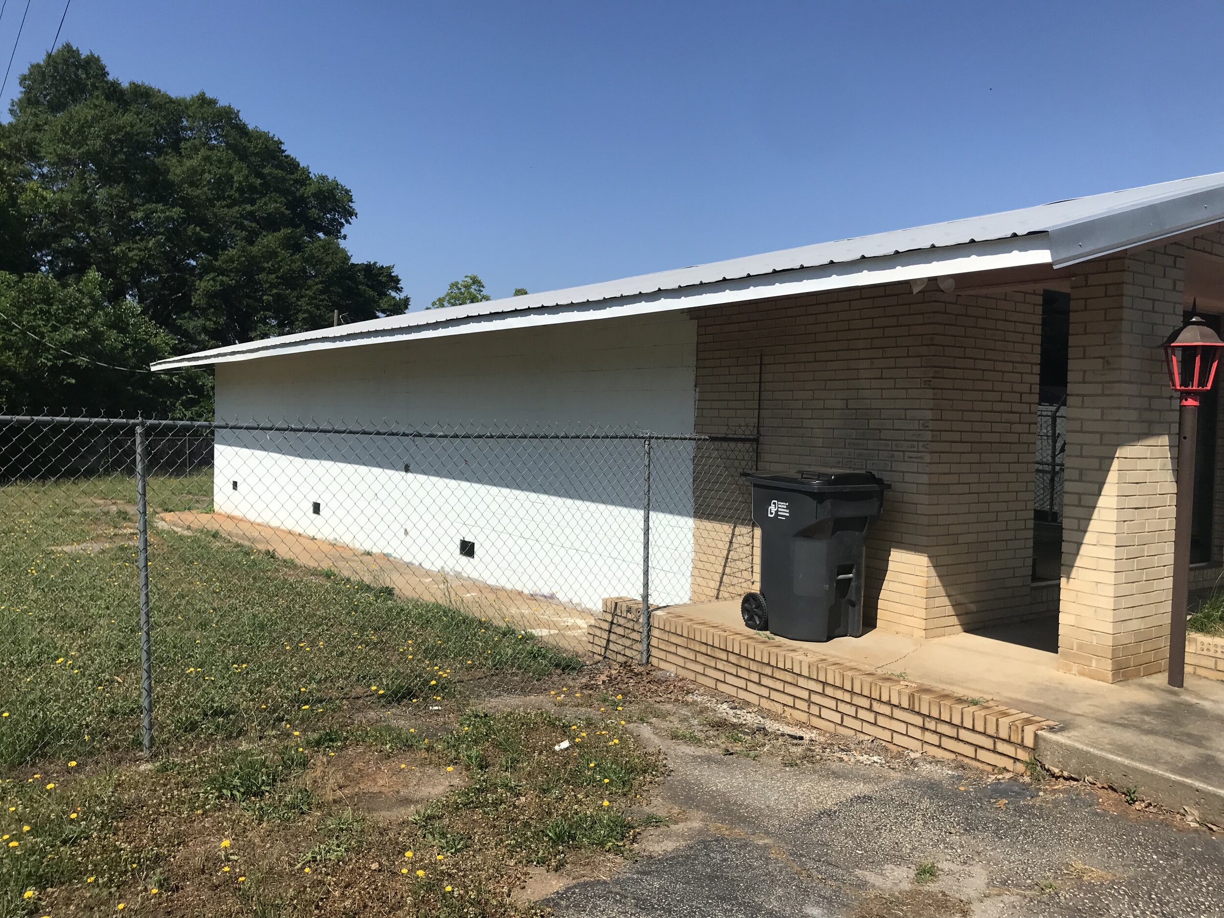   Before: the building in May 2019  