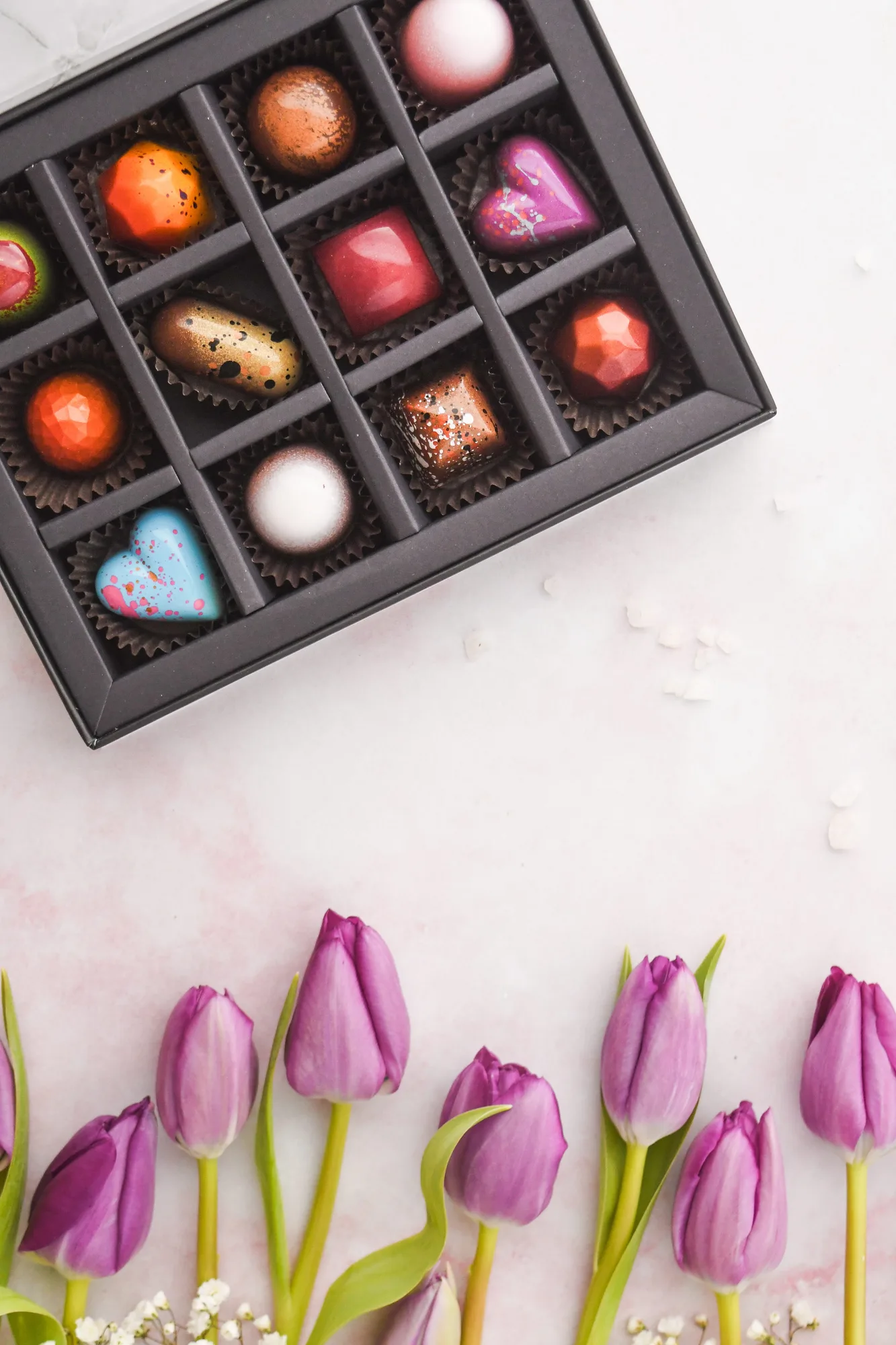 Marble and Steel Craft Chocolates