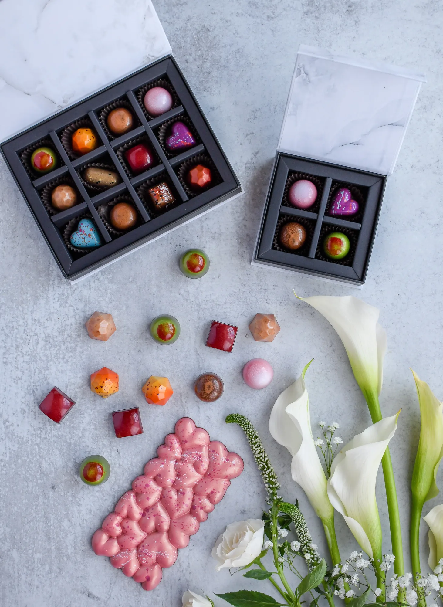 Marble and Steel Craft Chocolates work 5